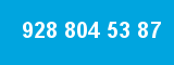 928 804 53 87 928 804 53 87